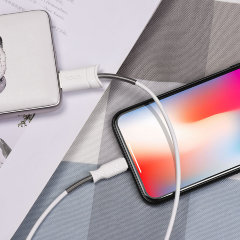 Кабель hoco X24 Pisces lightning - White