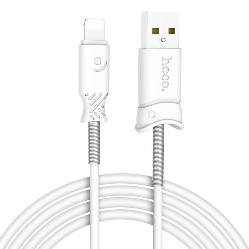 Кабель hoco X24 Pisces lightning - White