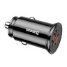 Автомобильное зарядное устройство Baseus Circular Plastic A+C 30W PPS Car Charger (CCALL-YS01) - Black