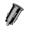Автомобильное зарядное устройство Baseus Circular Plastic A+C 30W PPS Car Charger (CCALL-YS01) - Black