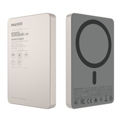 Внешний аккумулятор MAXCO MP39 Magnetic fast charging power Bank (10000mAh) - Titanium Gold