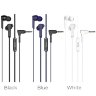 Наушники hoco M72 Admire universal earphones with mic - Black