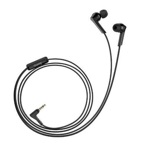 Наушники hoco M72 Admire universal earphones with mic - Black