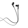 Наушники hoco M72 Admire universal earphones with mic - Black