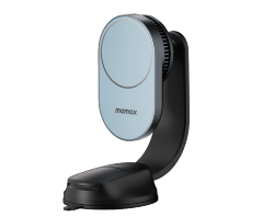 Автомобильное беспроводное зарядное устройство MOMAX 1-Move Q.Mag Qi2.2 25W Magnetic Wireless charging car Mount(CM38Q22E) - Grey