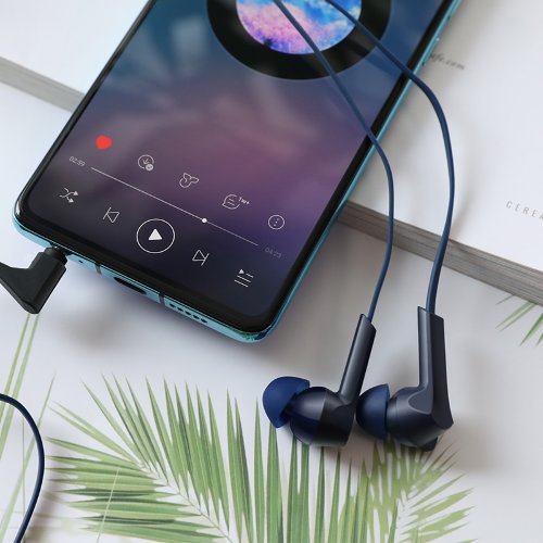 Наушники hoco M72 Admire universal earphones with mic - White