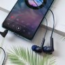Наушники hoco M72 Admire universal earphones with mic - White