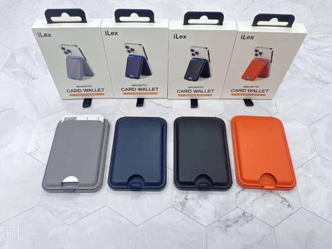 Картхолдер ILEX Magnetic Card Wallet secure and slim - Blue