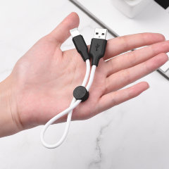 Кабель Hoco X21 Plus Silicone charging cable for iP(L=0.25M) - Black, White