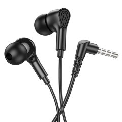 Наушники Hoco M102 Ingenious universal earphones with microphone - Black