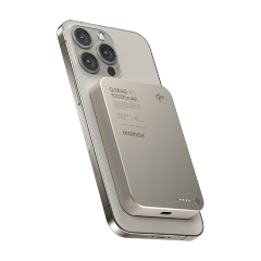 Внешний аккумулятор MOMAX IP136Q2L Q.Mag X1 Qi2 Magnetic wireless power bank 10000mAh Gen 2 - Titanium