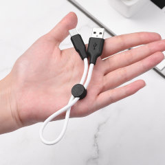 Кабель Hoco X21 Plus Silicone charging cable for Micro(L=0.25M) - Black, White