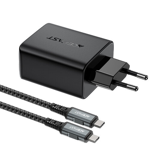 Зарядка Acefast A17 PD 65W HUB - Black