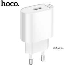 Сетевой Адаптер Hoco C109A(10.5W) Fighter single port Charger (EU)White