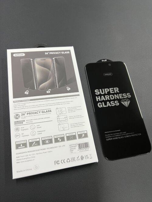 Защитное стекло Антишпион SupGlass XC-12 Full Screen Coverage 26° Privacy Glass iP X/XS (5.8) для iPhone X / iPhone XS (5.8)