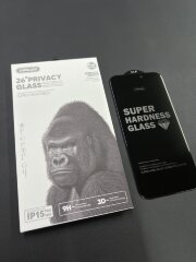 Защитное стекло Антишпион SupGlass XC-12 Full Screen Coverage 26° Privacy Glass iP X/XS (5.8) для iPhone X / iPhone XS (5.8)