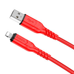 Кабель Hoco X59 victory charging data cable iphone (L=2M) - Red