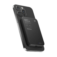 Внешний аккумулятор MOMAX 1-Power S.Pass Magnetic wireless Battery Pack 10000mAh (IP163Q22CND) - Black