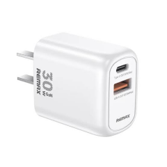 Сетевое зарядное устройство Remax Kings 30W A+C GaN Charger(CA-18)(AC30W) EU - White