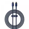 Кабель BASEUS Tungsten Gold Fast Charging Data Cable Type-c to Type-c 100W 2m - Deepsea Blue (P10319800321-04)