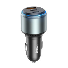 Автомобильное ЗУ Hoco NZ9 Galloper 95W three-port (2C1A) car charger - Черный