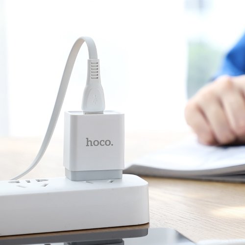Кабель hoco X40 Noah charging data cable for Micro - White
