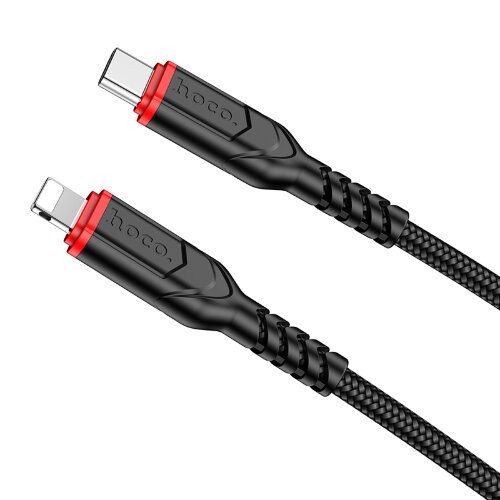 Кабель Hoco X59 victory PD charging data cable iphone  (L=1M) - Black