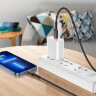 Кабель Hoco X59 victory PD charging data cable iphone  (L=1M) - Black
