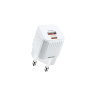 Сетевой адаптер Remax RP-U2 20W PD Mini Fast Charger EU - White