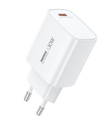 Сетевое зарядное устройство Remax GaN fast charger(U187-AC30W) EU - White