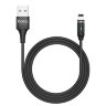 Кабель hoco U76 Magnetic charging cable Lightning - Black
