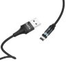 Кабель hoco U76 Magnetic charging cable Lightning - Black