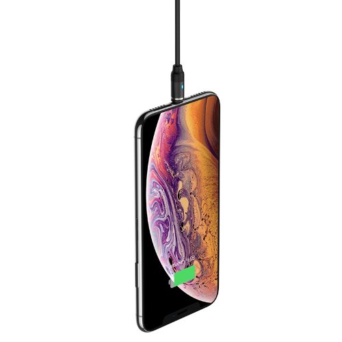 Кабель hoco U76 Magnetic charging cable Lightning - Black