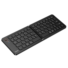 Беспроводная клавиатура HOCO GM71 Proficient mini folding wireless keyboard (Russian Version) - Black