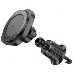 Автодержатель Hoco H28 Rainbow ring magnetic car holder (air outlet) - Black