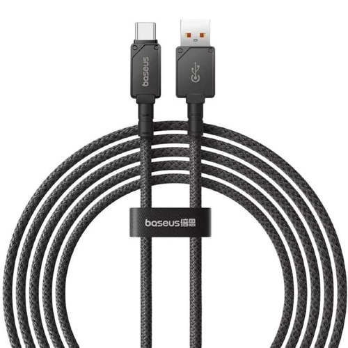 Кабель Baseus Unbreakable Series Fast Charging Data Cable USB to Type-c 100W 2m - Cluster Black (P10355801111-01)