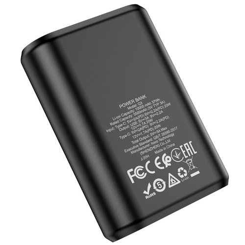 Power Bank hoco Q3 Mayflower PD20W+QC3.0 (10000mAh) - Black