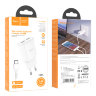 Зарядка hoco C88A Star round dual port charger set (Type-C) (EU) - Белый