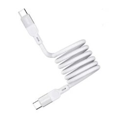 Кабель MOMAX DC35W (USB-C to USB-C)100W Magnetic Cable 1M - White