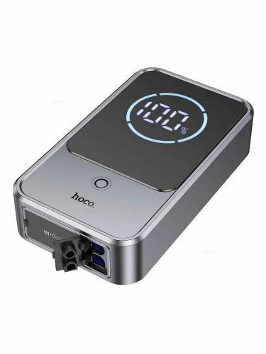 Внешний аккумулятор HOCO QS7 Source smart emergency start-up power bank(10000mAh) - Metal gray