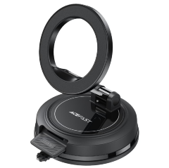 Автомобильный держатель ACEFAST D70 magnetic car holder with suction cup, Black