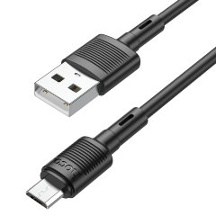 Кабель Hoco X83 Micro Victory charging data cable - Black