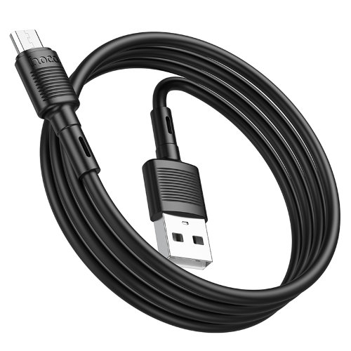 Кабель Hoco X83 Micro Victory charging data cable - Black