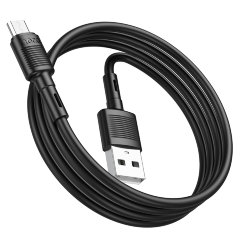 Кабель Hoco X83 Micro Victory charging data cable - Black