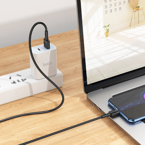 Кабель Hoco X83 Micro Victory charging data cable - Black