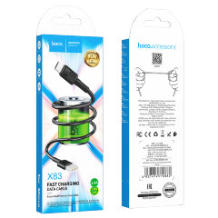 Кабель Hoco X83 Micro Victory charging data cable - Black