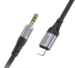 Аудиопереходник Hoco UPA26 fresh digital audio coversaion cable IP - Черный