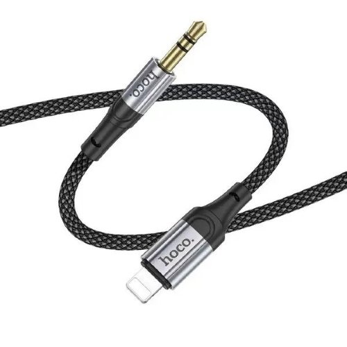 Аудиопереходник Hoco UPA26 fresh digital audio coversaion cable IP - Черный