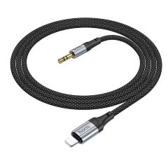 Аудиопереходник Hoco UPA26 fresh digital audio coversaion cable IP - Черный