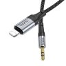 Аудиопереходник Hoco UPA26 fresh digital audio coversaion cable IP - Черный